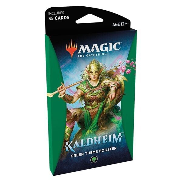 

Настольная игра Wizards of the Coast Тематический бустер Kaldheim Зеленый Magic The Gathering АНГЛ (C76110000)