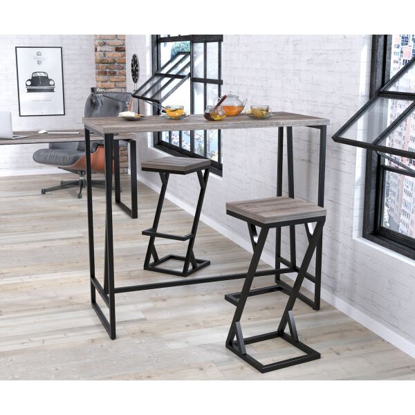 

Барный стол BS-125 Loft Design Дуб Палена