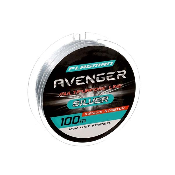 

Леска Flagмan AVENGER SILVER 100м / 0.25мм (FL05100025)