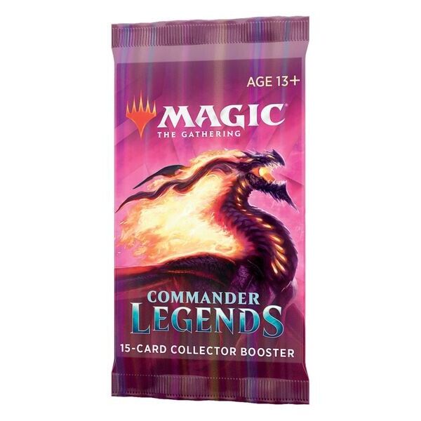

Настольная игра Wizards of the Coast Commander Legends Collector Booster - бустер Magic The Gathering АНГЛ (C78600000)