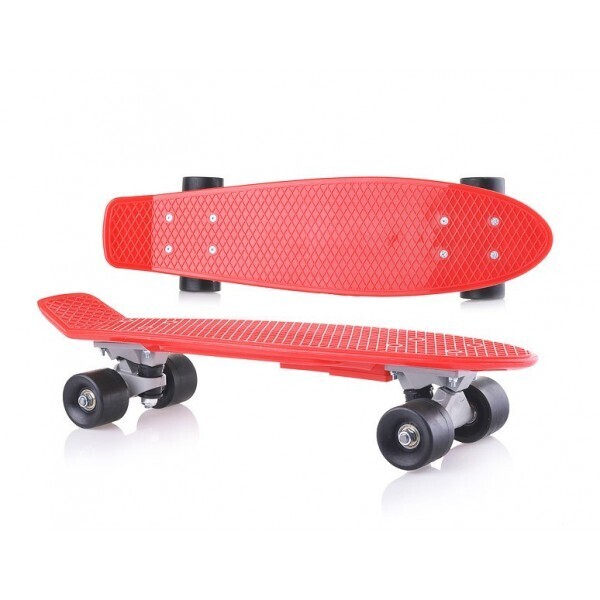 

Детский скейтборд Пенни борд DOLONI TOYS Penny Board MAXI Красный