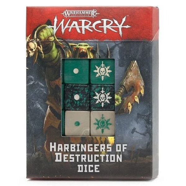 

Настольная игра Games Workshop Warcry: Harbingers of Destruction Dice Set (99220299096)
