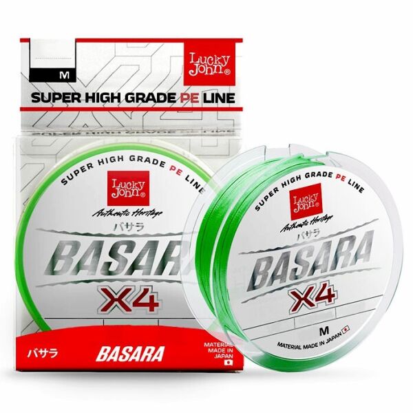 

LJ4102-015 Шнур Lucky John BASARA Light Green 125m/0.15mm/8.7kg