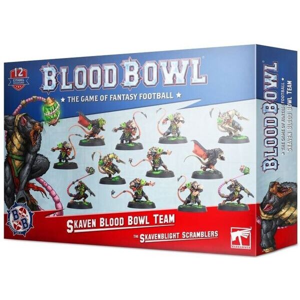 

Настольная игра Games Workshop Blood Bowl: The Skavenblight Scramblers - Skaven Blood Bowl Team (99120906002/99120906001)