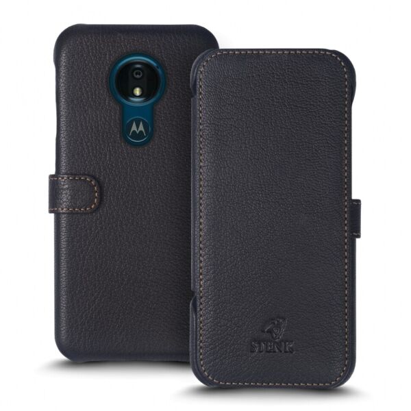 

Чехол книжка Stenk Premium для Motorola Moto G7 Power Чёрный