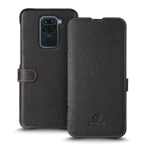 

Чехол книжка Stenk Premium для Xiaomi Redmi Note 9 Чёрный