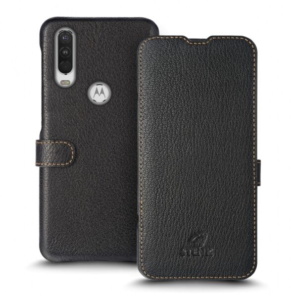 

Чехол книжка Stenk Premium для Motorola One Action Чёрный