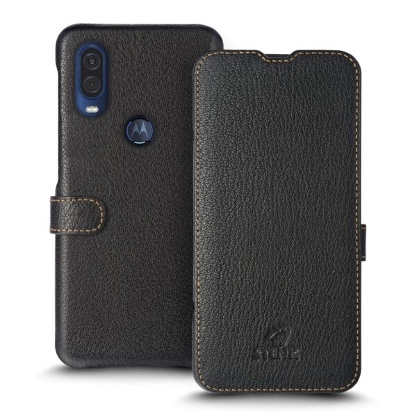 

Чехол книжка Stenk Premium для Motorola One Vision Чёрный