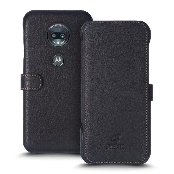 

Чехол книжка Stenk Premium для Motorola Moto G7 Чёрный