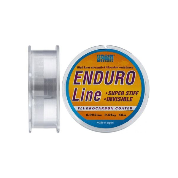 

Леска Brain Enduro 50 m 0,123 mm #0.6, 1.2 kg, 2.7 lb, ц.: smoke