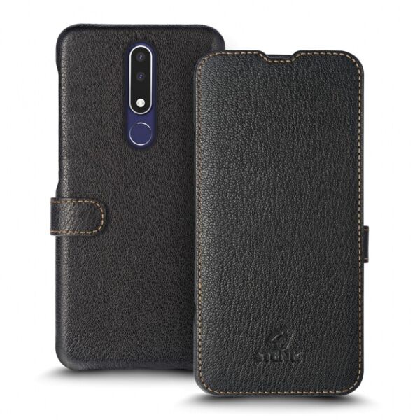 

Чехол книжка Stenk Premium для Nokia 3.1 Plus Чёрный