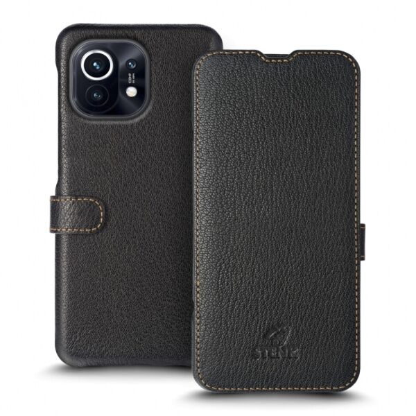 

Чехол книжка Stenk Premium для Xiaomi Mi 11 Чёрный