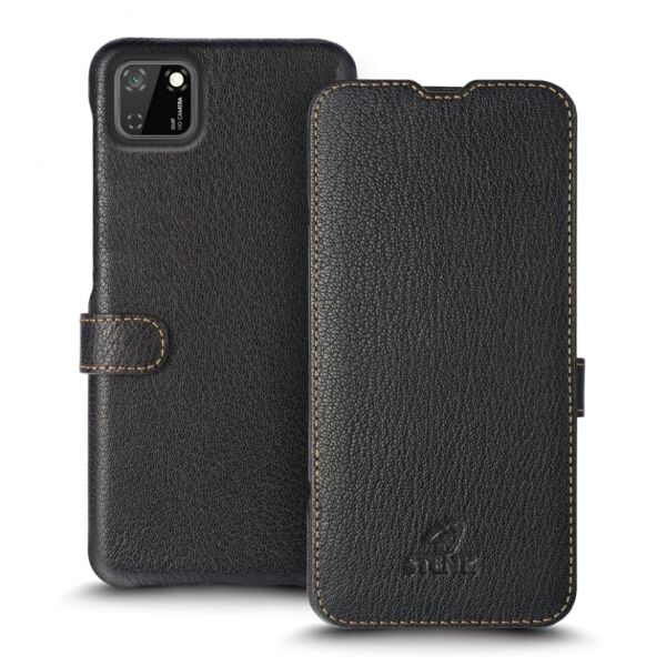 Чехол книжка Stenk Premium для Huawei Y5P Чёрный