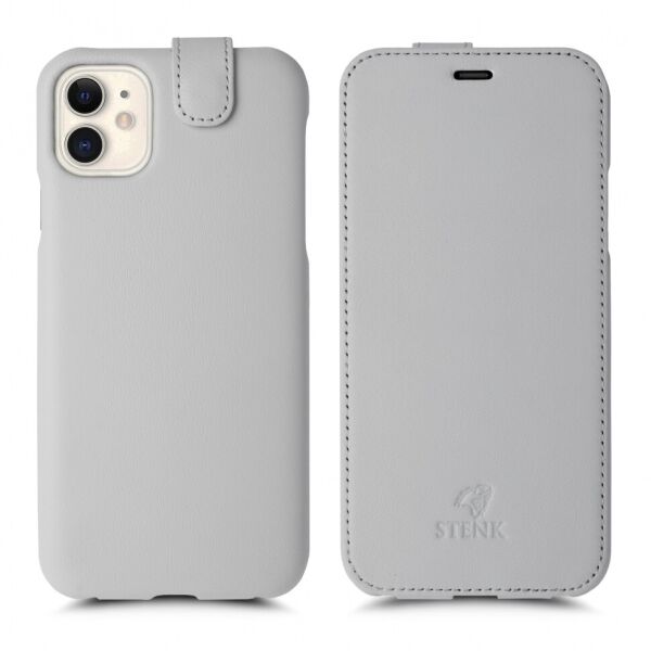 

Чехол флип Stenk Premium для Apple iPhone 11 Белый