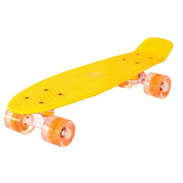 

Детский скейтборд METR+ Пенни борд Penny Board Kids Жёлтый
