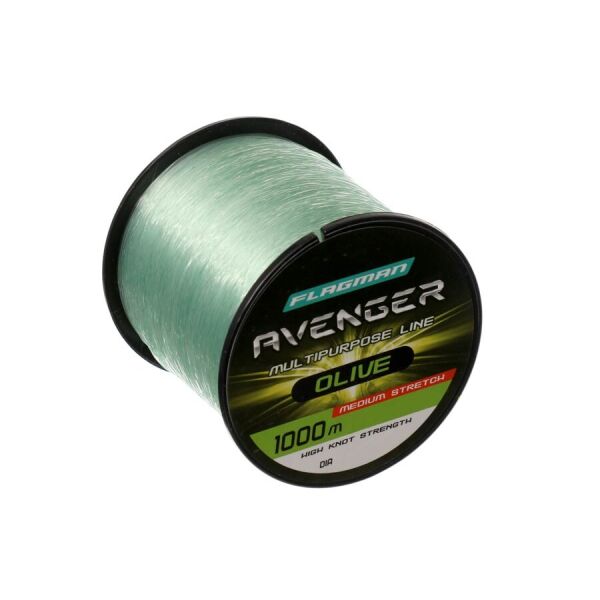 

Леска Flagman Avenger Olive Line 1000м 0.30мм