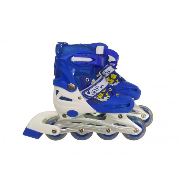 

Детские роликовые коньки JINXING Roller Skates Голубые 31-34 шнуровка и бакля