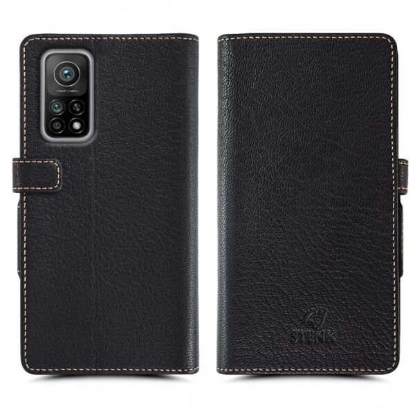 

Чехол книжка Stenk Wallet для Xiaomi Mi 10T Pro Черный