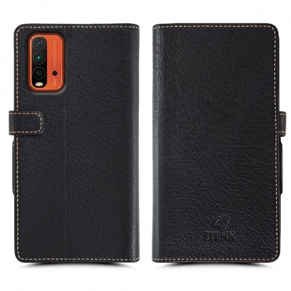 

Чехол книжка Stenk Wallet для Xiaomi Redmi 9T Черный