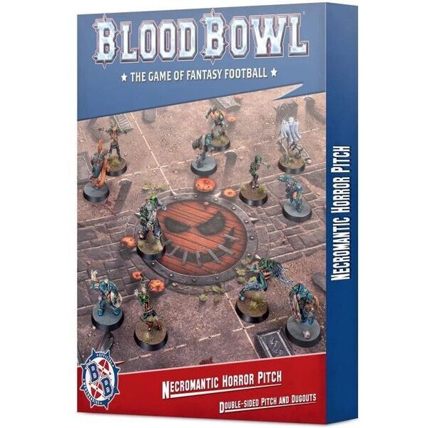

Настольная игра Games Workshop Blood Bowl Necromantic Horror Pitch - Double-sided Pitch and Dugouts (99220907003)
