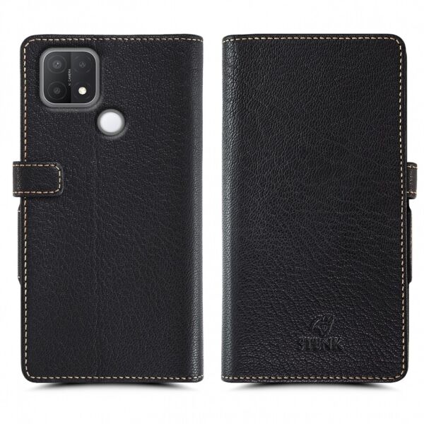 

Чехол книжка Stenk Wallet для OPPO A15s Черный