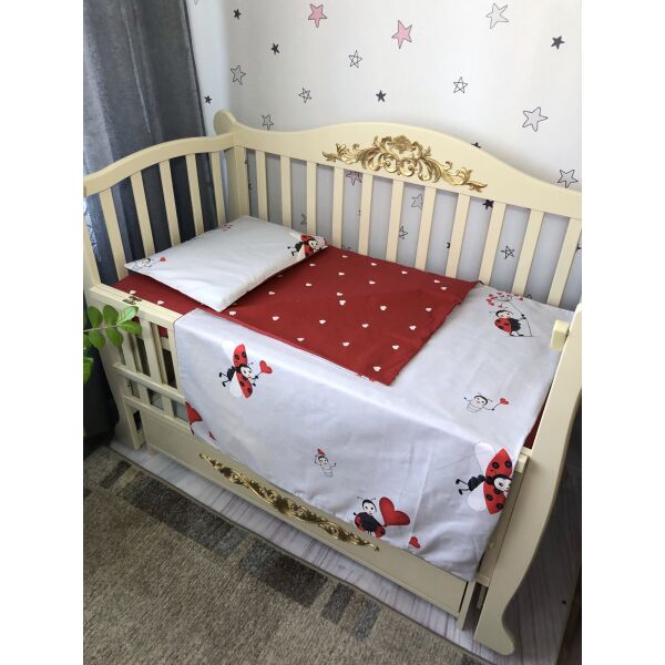 

Сменный комплект постельного белья Baby Comfort букашки
