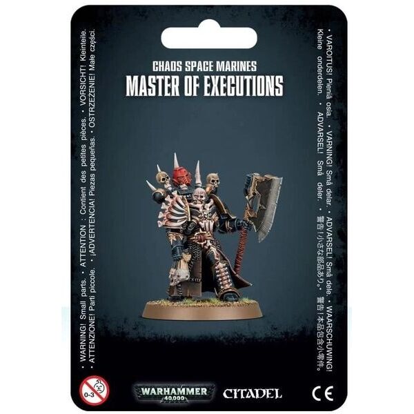 

Настольная игра Games Workshop Chaos Space Marines Master of Executions Warhammer 40000 (99070102013)