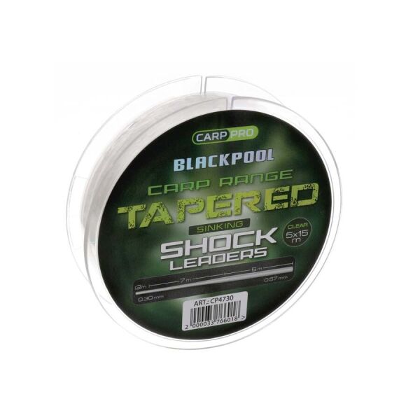 

Конусный монолидер Carp Pro Blackpool Carp Tapered Leaders 0.3-0.57мм