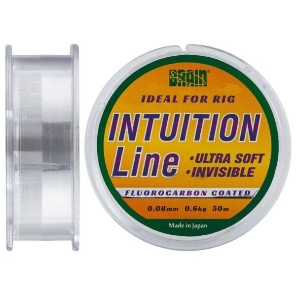 

Леска Brain Intuition 50m 0,148 mm #0,8 1,9 kg 4,2 lb ц.: clear