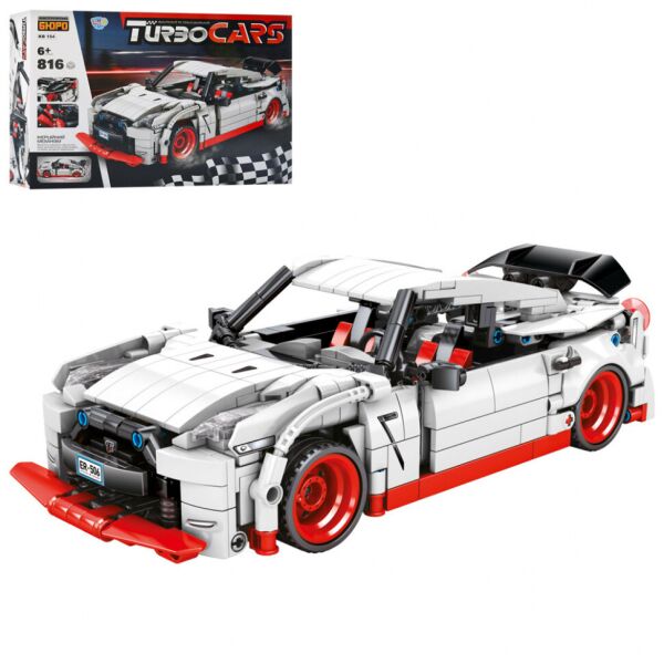 

Детский развивающий конструктор Limo Toy Car Racing Машина белая для мальчиков 800+ деталей