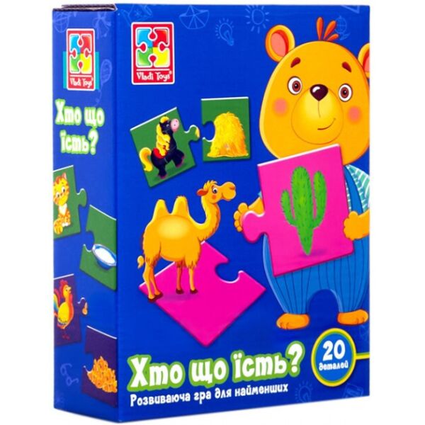 

Игра развивающая Кто что ест» VT1804-25