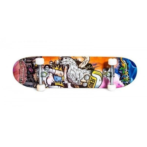 

Скейтборд Skateboard Jebus для детей и подростков дека 78 см колеса PU (ST 198984)