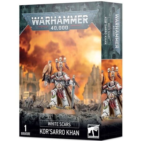 

Настольная игра Games Workshop White Scars Kor'sarro Khan Warhammer 40000 (99120101255)