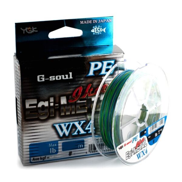 

Шнур плетеный YGK G-Soul EGI Metal 150m (0.4 (8lb / 3.63kg)) (FS00000061)