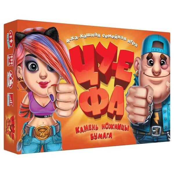 

Настольная игра doJoy Камень, Ножницы, Бумага - ЦУ-Е-ФА!