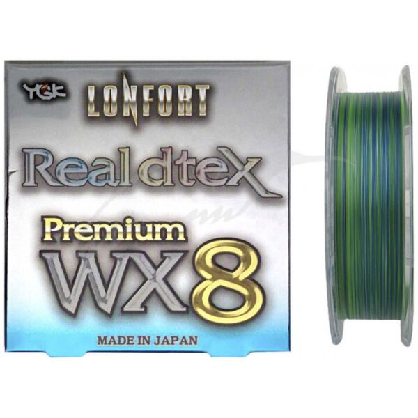 

Шнур YGK Lonfort Real DTex X8 (мультиколор) 150м 0.104мм 5,45кг/12lb (5545-00-50)