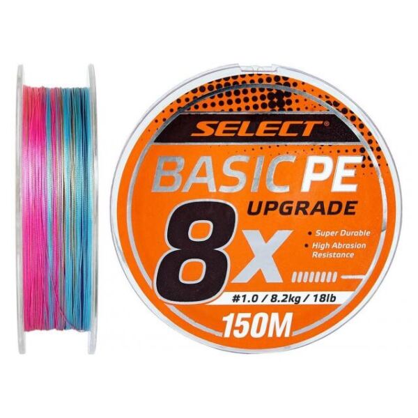 

Шнур Select Basic PE 8x 150 м #0.8/0.12mm 14lb/6кг