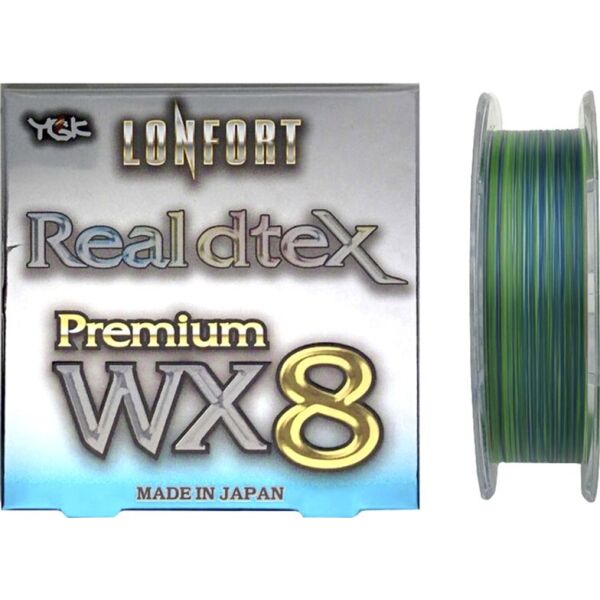 

Шнур плетеный YGK LONFORT Real Dtex X8 90m (0.104 (12lb / 5.45kg)