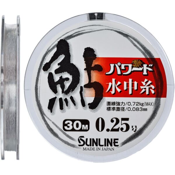 

Леска Sunline Powerd Ayu 30m 0.074мм 0,57кг/1lb