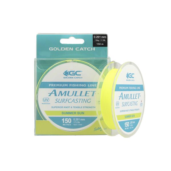 

Леска GC Amullet SS 150м/0.370мм 14.8кг/32.6lb (4039114)