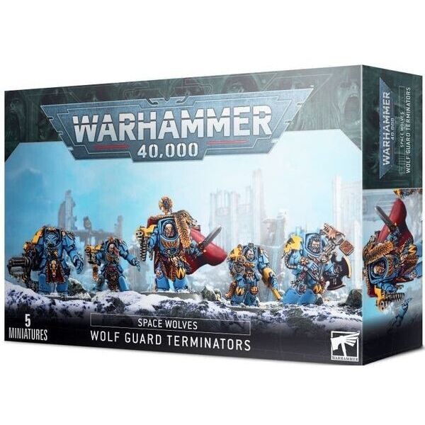 

Настольная игра Games Workshop Space Wolves Wolf Guard Terminators Warhammer 40000 (99120101345)