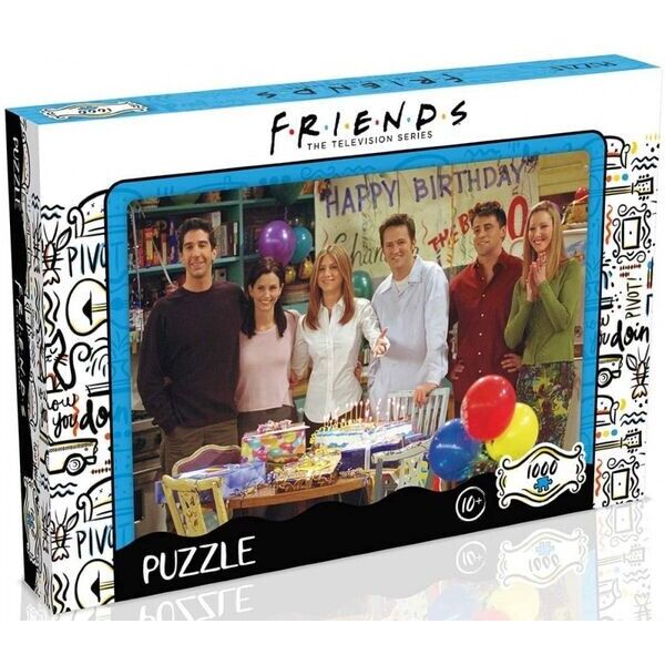

Настольная игра Winning Moves Пазл Друзья Friends Happy Birthday 1000 Piece Jigsaw Puzzle (WM00940-ML1-6)