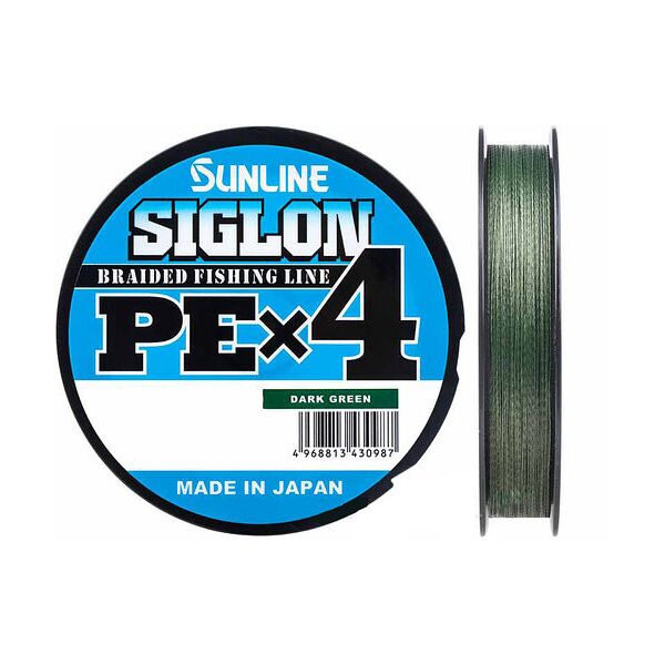 

Шнур Sunline Siglon PE х4 150m (темн-зел.) #1.0/0.171mm 16lb/7.7kg (1658-09-19)