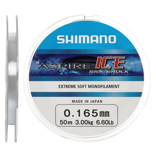 

Леска Shimano Aspire Silk Shock Ice 50м 0.06мм 0,5кг/1lb (2266-55-54)