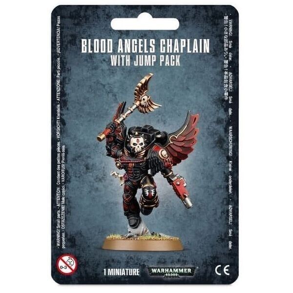 

Настольная игра Games Workshop Blood Angels Chaplain with Jump Pack Warhammer 40000 (99070101070)