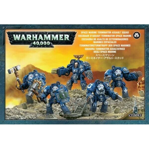 

Настольная игра Games Workshop Space Marine Terminator Assault Squad Warhammer 40000 (99120101297)