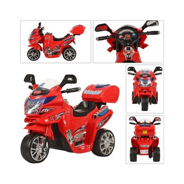 

Детский электромотоцикл Bambi M 0566 Red (M 0566)