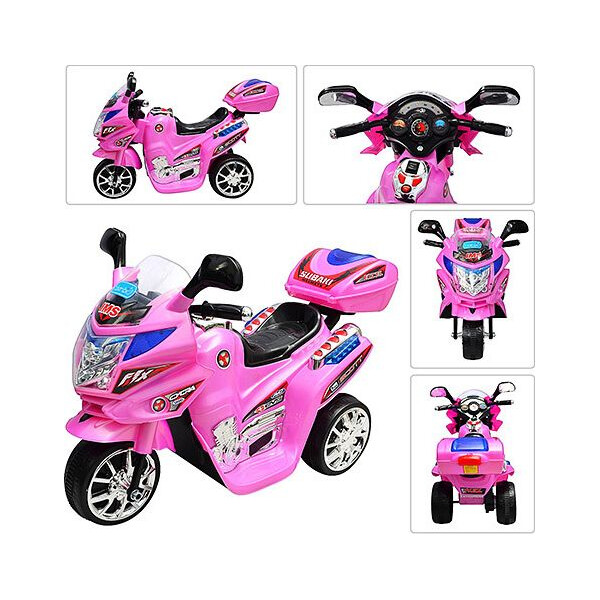 

Детский электромотоцикл Bambi M 0638 Pink (M 0638)