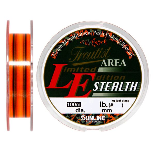 

Леска Sunline Troutist Area LE Stealth 100m 0,138мм 1,75кг/3lb (1658-05-67)