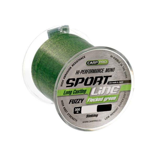 

Леска Carp Pro Sport Line Flecked Green 300м 0.265мм
